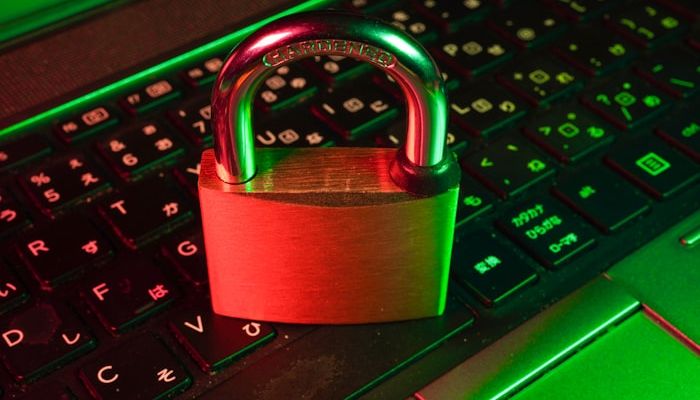 Cybersecurity digital protection concept